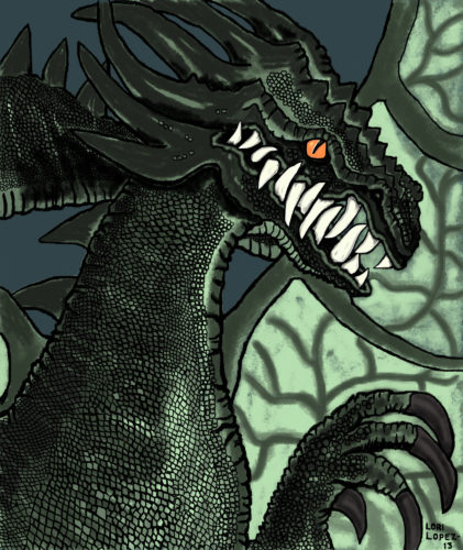 Illustration:  The Dragon