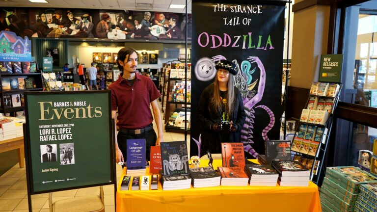 Barnes & Noble Glendora Signing November 2019 - Horror Author Lori R. Lopez & Fantasy Author Rafael Lopez